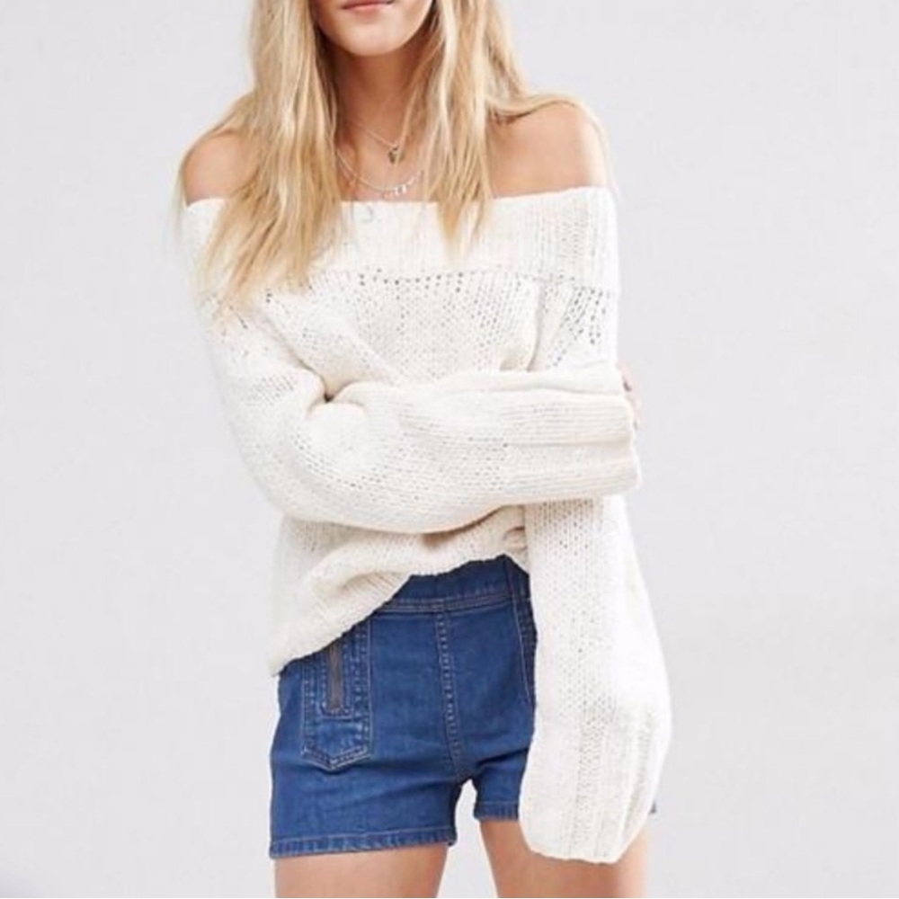 🌹 Free People Beachy Slouch Sweater! 🌹
